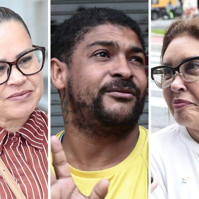 Região perdeu representatividade, diz Joyce (à esquerda). Silva (ao centro) propõe atenção a pessoas sem-teto. Jaqueline (à direita) queria fim da eleição no 1o turno