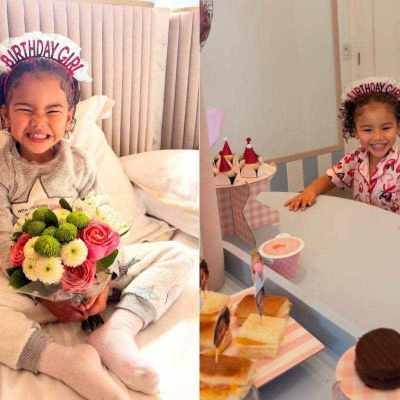 Mavie, filha de Neymar e Bruna Biancardi, completa 3 anos nesta terça-feira (6)