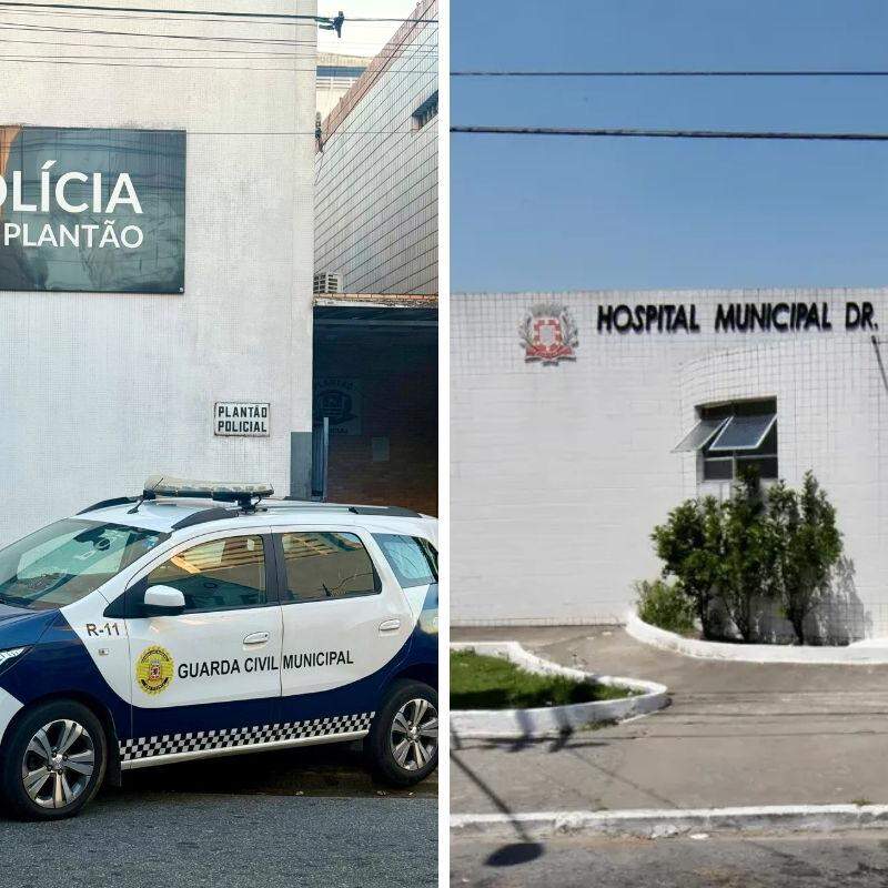 Homem foi preso e levado para a delegacia após ser acusado de importunar mulheres dentro do Hospital Municipal Dr. Olavo Horneaux de Moura