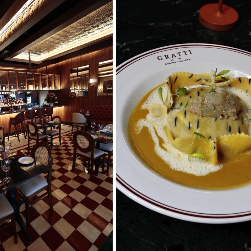 O Gratti Cucina tem ambiente intimista e massas frescas; além de receitas clássicas, há opções que aproximam Brasil e Itália