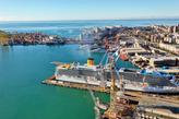 Port of Trieste is of great interest due to its important rail connections throughout Europe