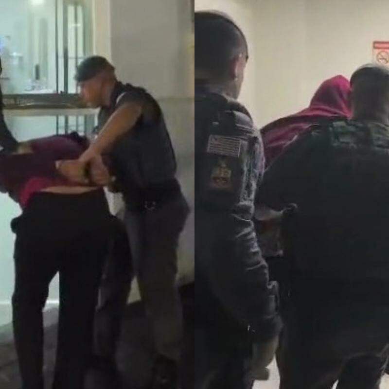 Homem foi encaminhado pela PM à DDM de Praia Grande