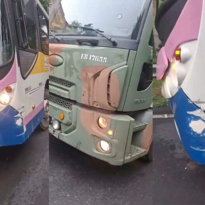 Segundo o Exército Brasileiro, a ocorrência se deu durante a realização de uma curva na rodovia