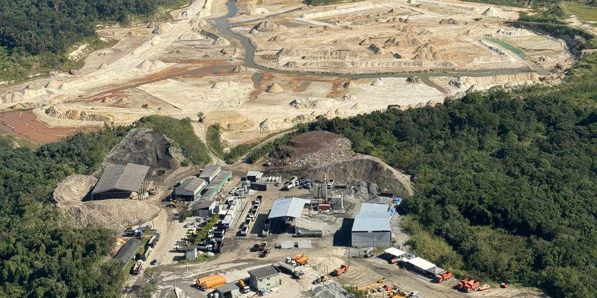 A área total onde será instalado o centro é de 1,56 milhão de m²