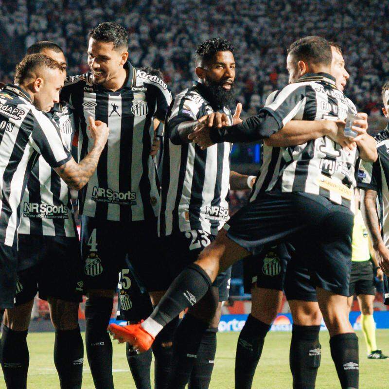 Santos venceu as últimas cinco partidas pelo Brasileirão; a mais recente foi contra o São Paulo, no MorumBis