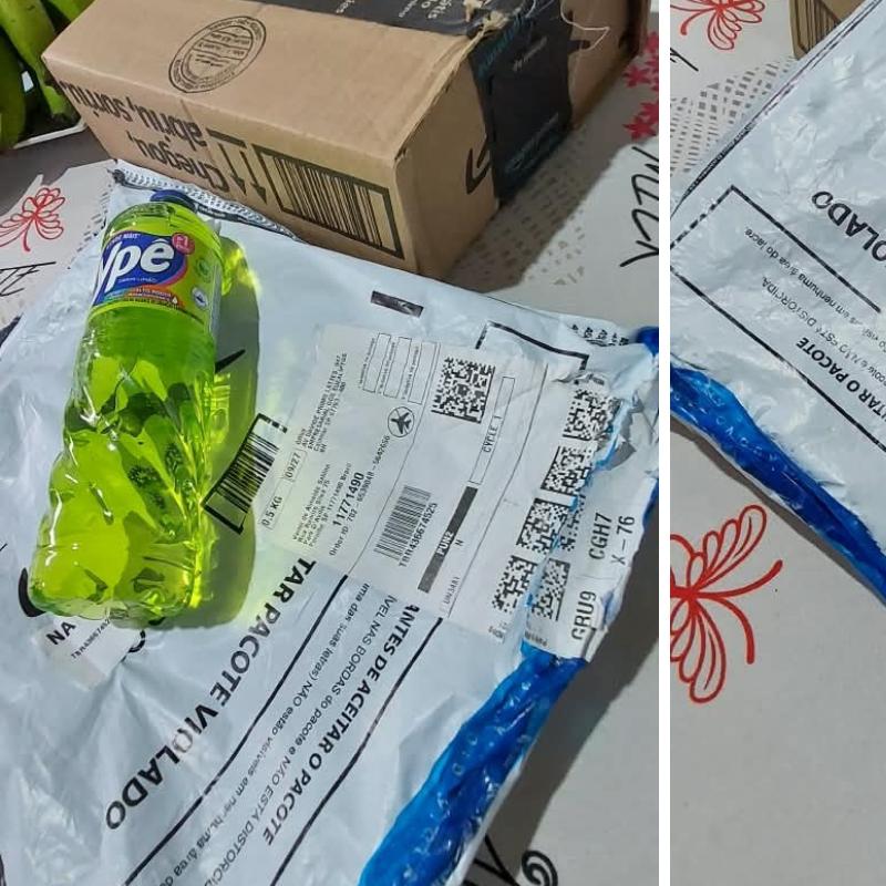 Em vez do celular Samsung Galaxy A37, detergente Ypê foi entregue pela Amazon em Peruíbe