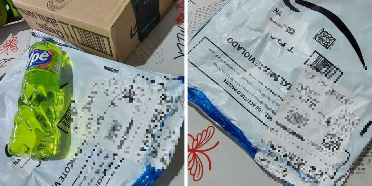 Em vez do celular Samsung Galaxy A37, detergente Ypê foi entregue pela Amazon em Peruíbe