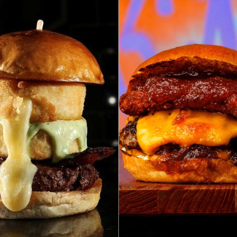 Receitas da Seven Kings (esq.) e Bacanas (dir.) colocaram hamburguerias da Baixada Santista em ranking nacional