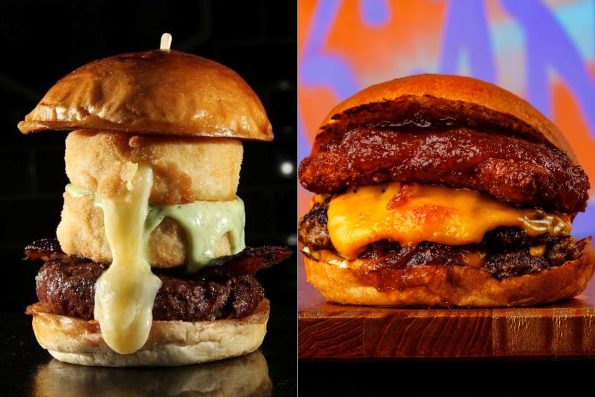 Receitas da Seven Kings (esq.) e Bacanas (dir.) colocaram hamburguerias da Baixada Santista em ranking nacional