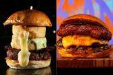 Receitas da Seven Kings (esq.) e Bacanas (dir.) colocaram hamburguerias da Baixada Santista em ranking nacional