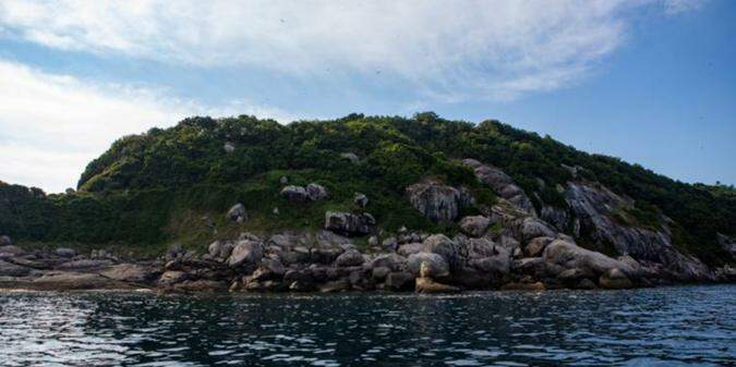 A Ilha das Cobras tem acesso proibido e fica na costa de Itanhaém