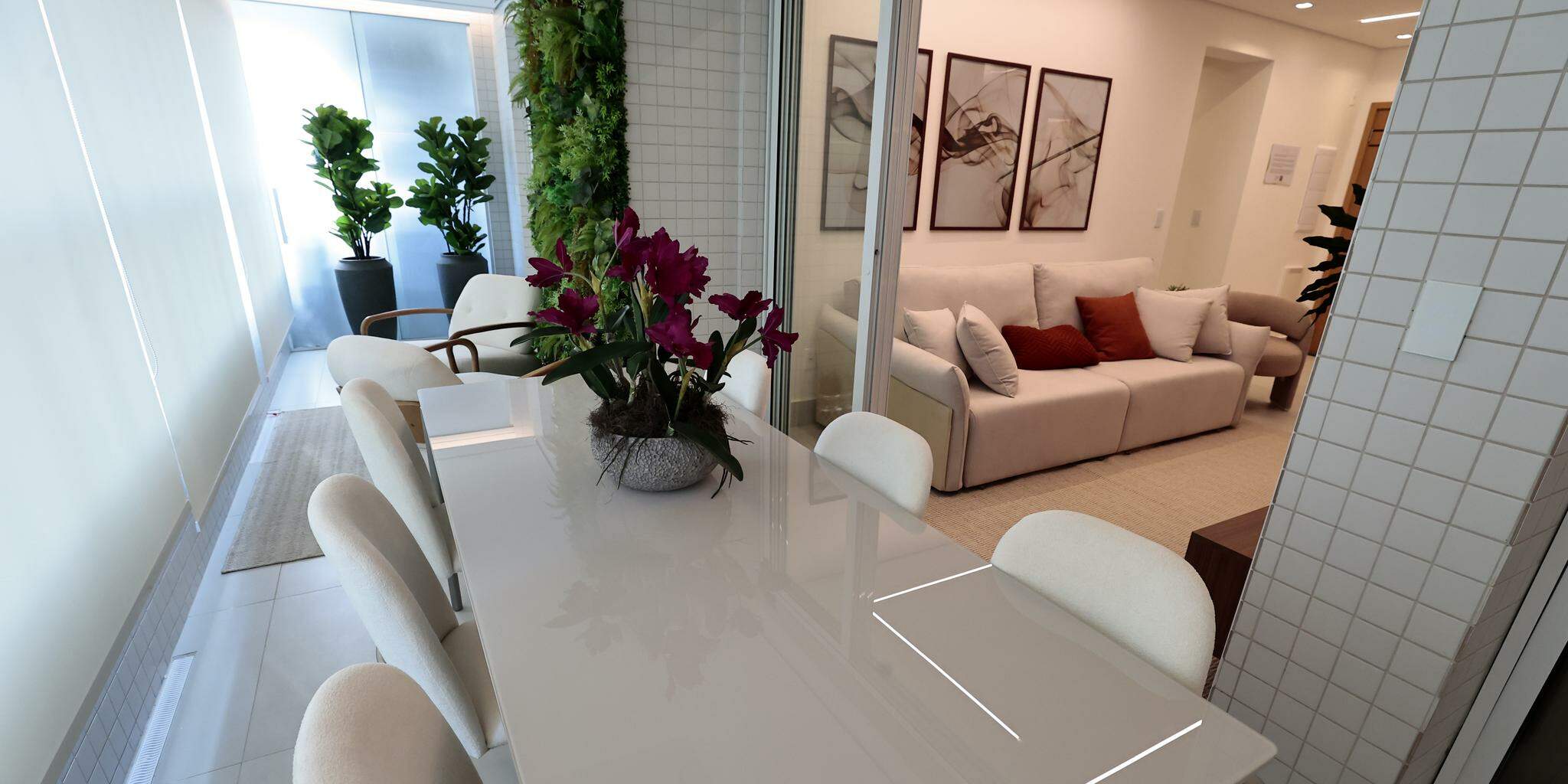 Varanda gourmet decorada: espaço de convivência ganhou importância