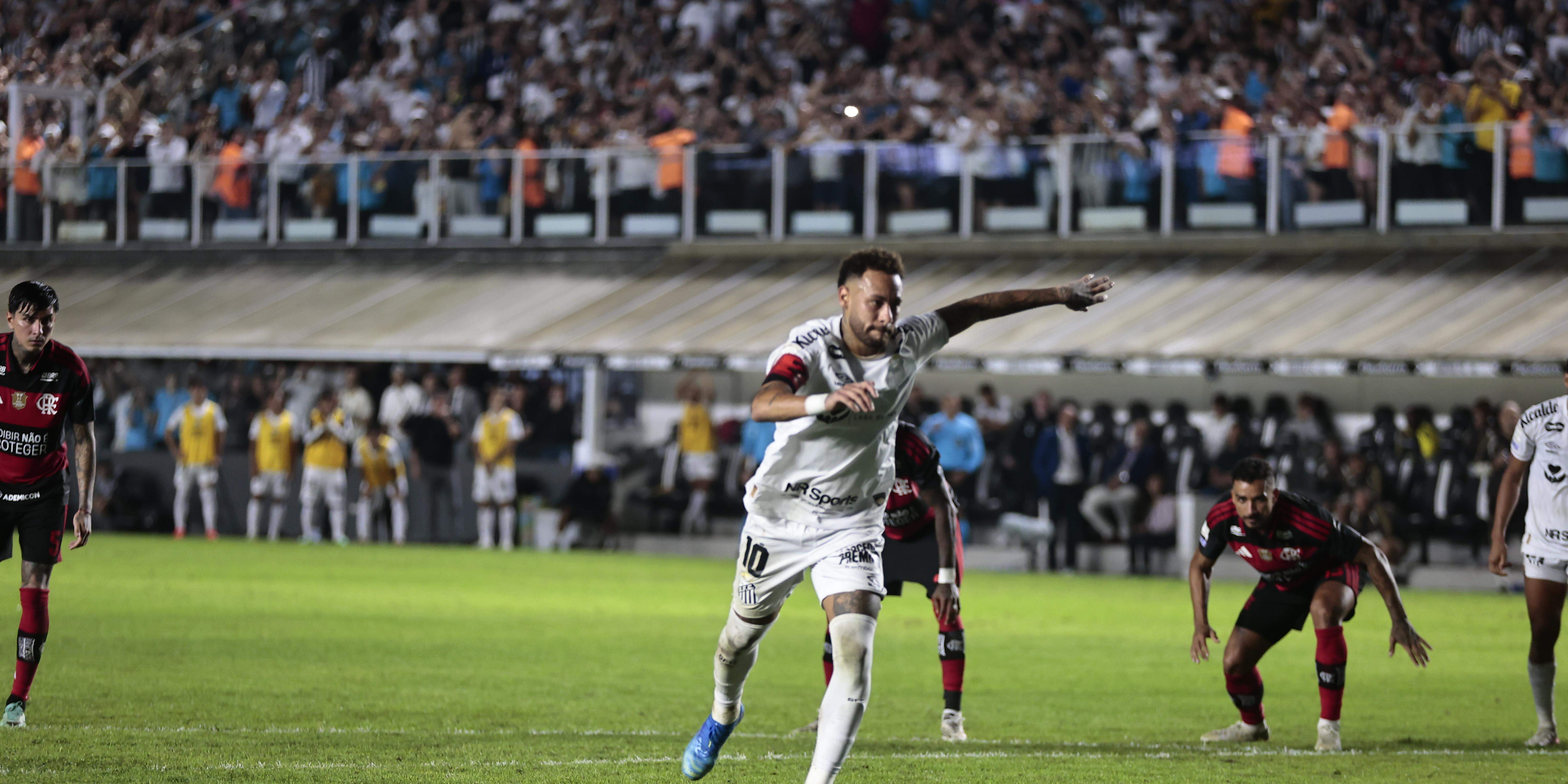 Jogador fez os dois gols do empate contra o Flamengo, quarta passada, na Vila