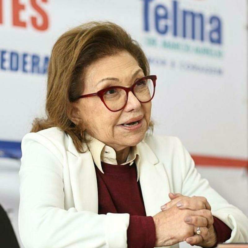 Telma de Souza (PT) tinha 82 anos e foi prefeita de Santos entre 1989 e 1992