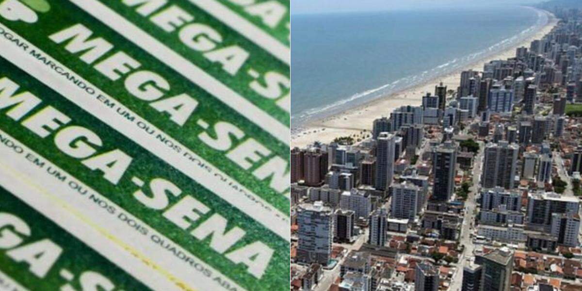 Sorteio da Mega-Sena deste domingo (11) premiou uma aposta de Praia Grande, que acertou cinco das seis dezenas