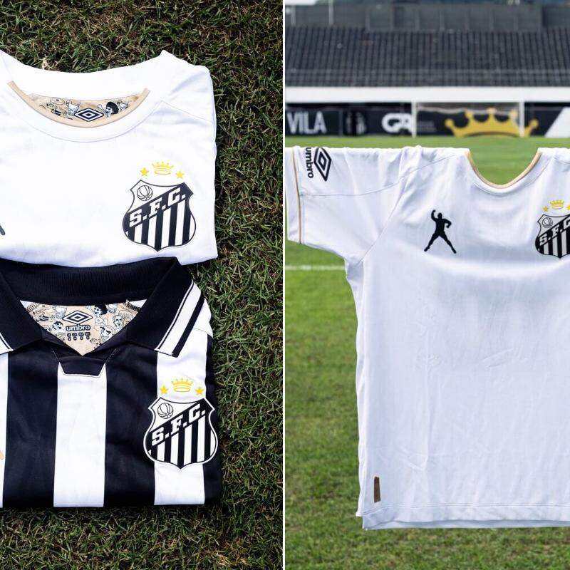 Edição limitada conta com silhueta da histórica comemoração de Pelé e mais detalhes