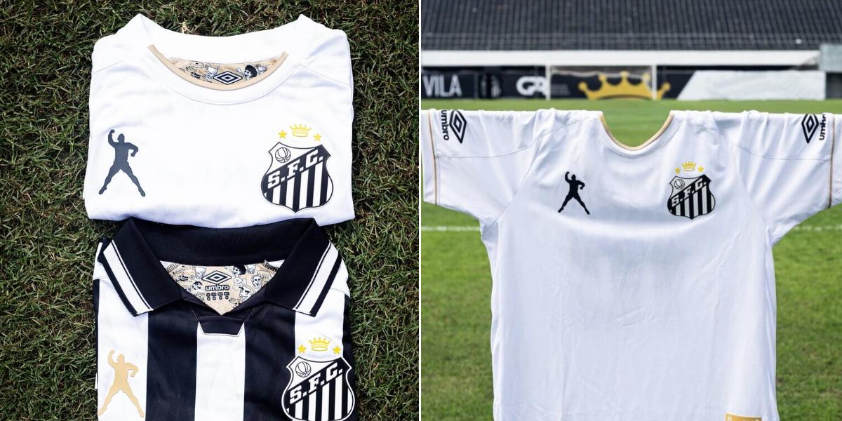 Edição limitada conta com silhueta da histórica comemoração de Pelé e mais detalhes