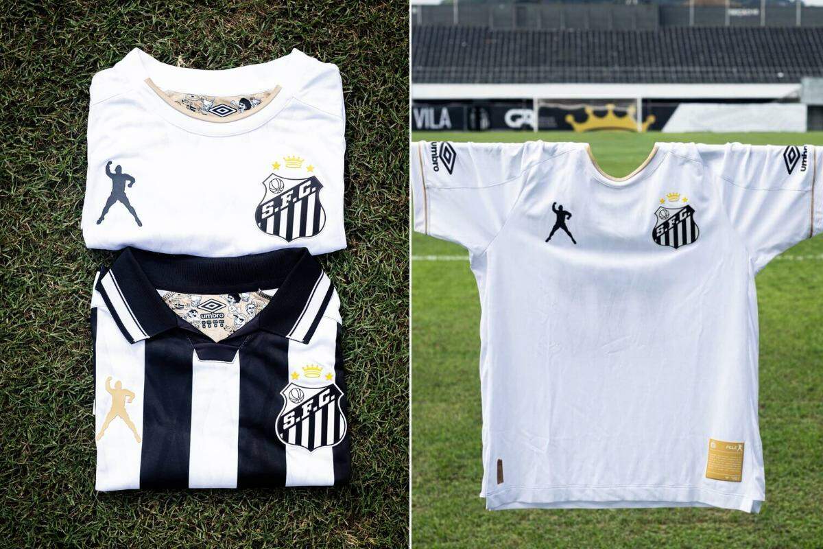 Edição limitada conta com silhueta da histórica comemoração de Pelé e mais detalhes