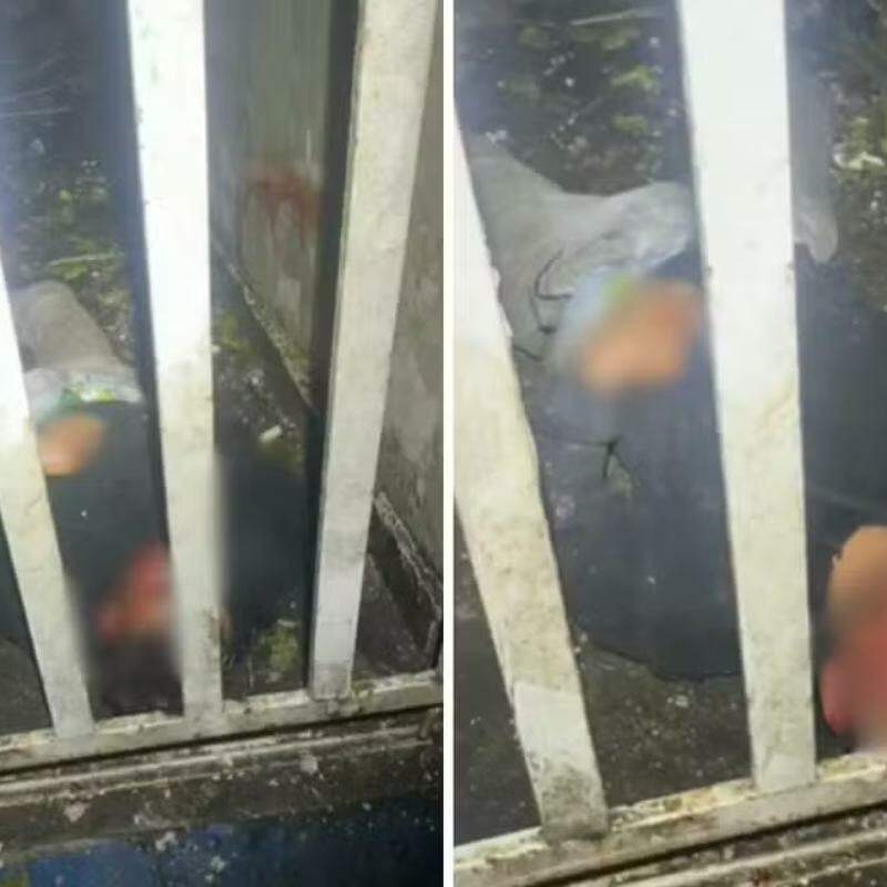 O indivíduo ficou ferido após um disjuntor explodir