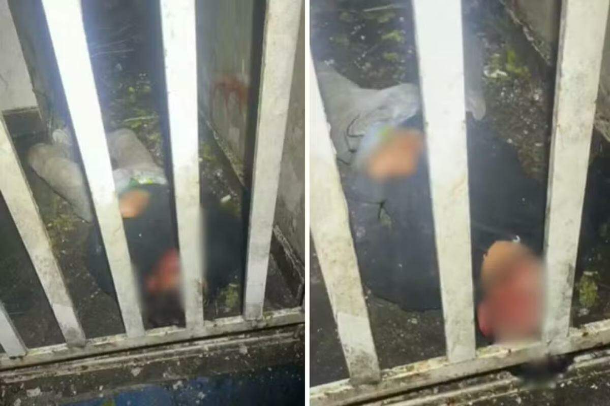 O indivíduo ficou ferido após um disjuntor explodir