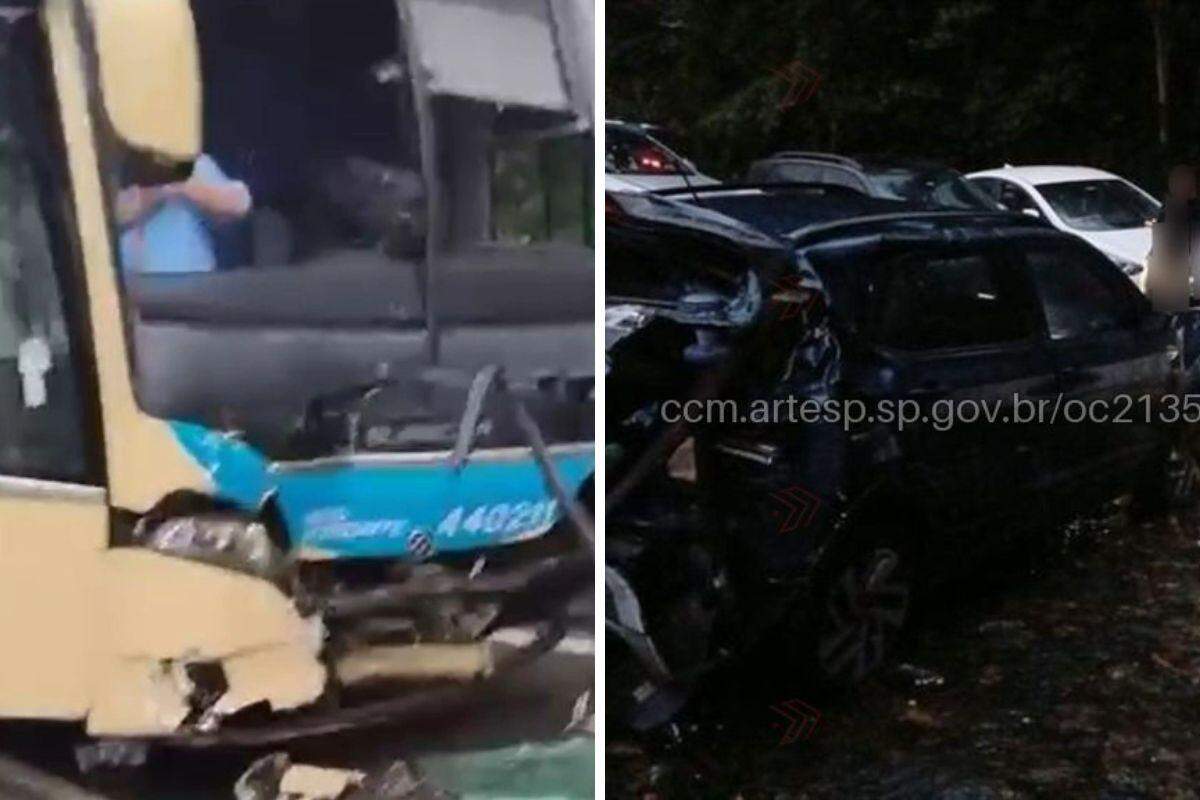 Motorista do ônibus estava sob efeito de álcool e ocasionou acidente que envolveu quase dez veículos