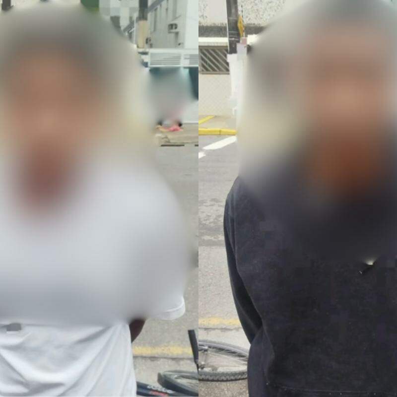 Após a abordagem, os dois foram conduzidos ao Distrito Policial Sede