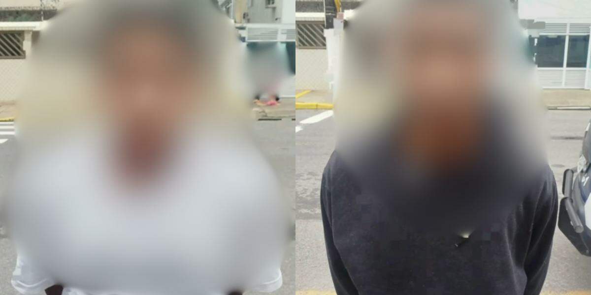 Após a abordagem, os dois foram conduzidos ao Distrito Policial Sede
