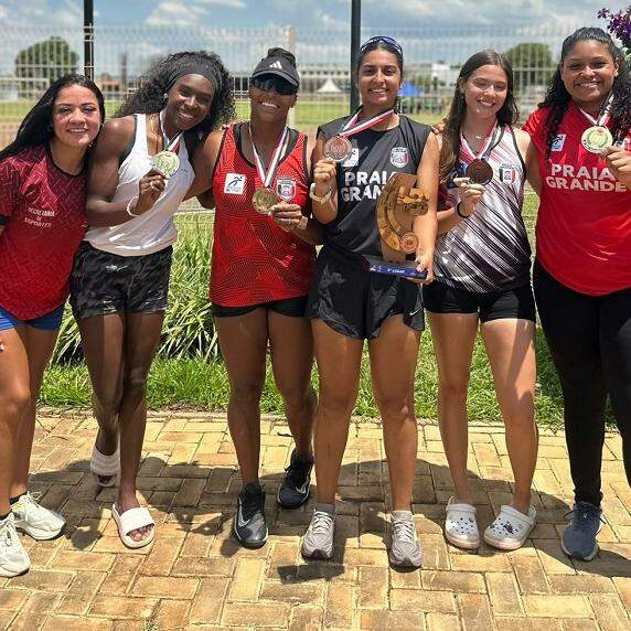 Praia Grande já superou a marca de 30 medalhas conquistadas na competição
