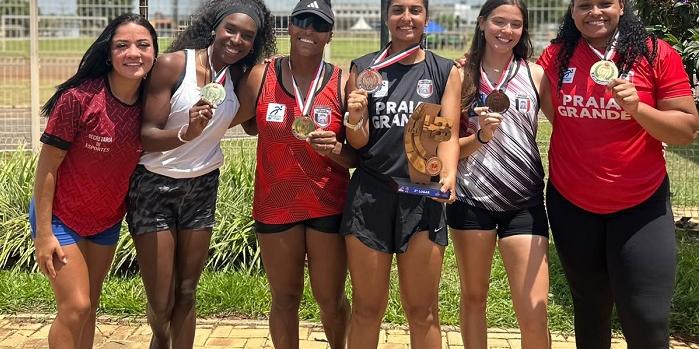 Praia Grande já superou a marca de 30 medalhas conquistadas na competição