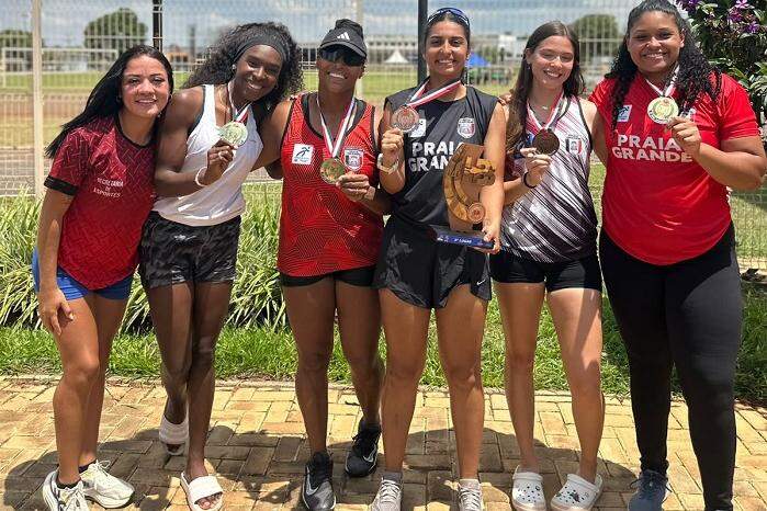 Praia Grande já superou a marca de 30 medalhas conquistadas na competição