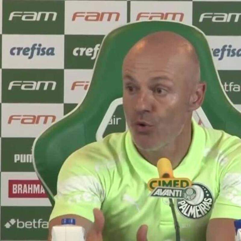 Auxiliar de Abel mantém elogios ao Palmeiras apesar do gol do Flu no final: 'Bom resultado'