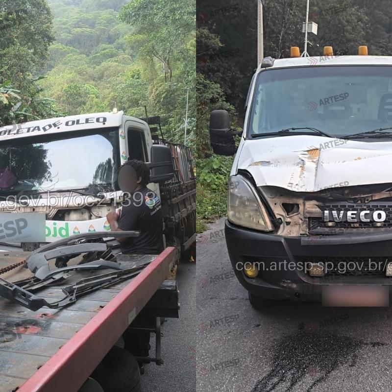 Engavetamento causou lentidão na Via Anchieta
