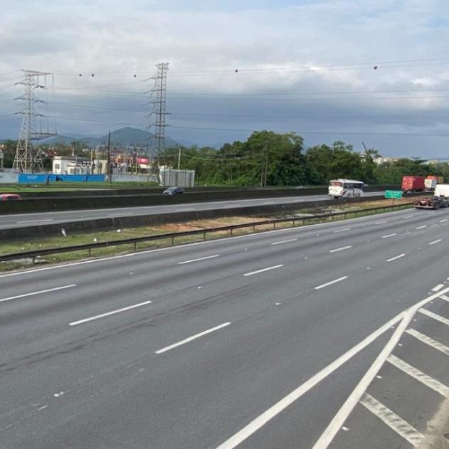 A proposta de implantação da agulha rodoviária em Cubatão, logo após a Ponte do Rio Casqueiro, no sentido Santos, foi aceita