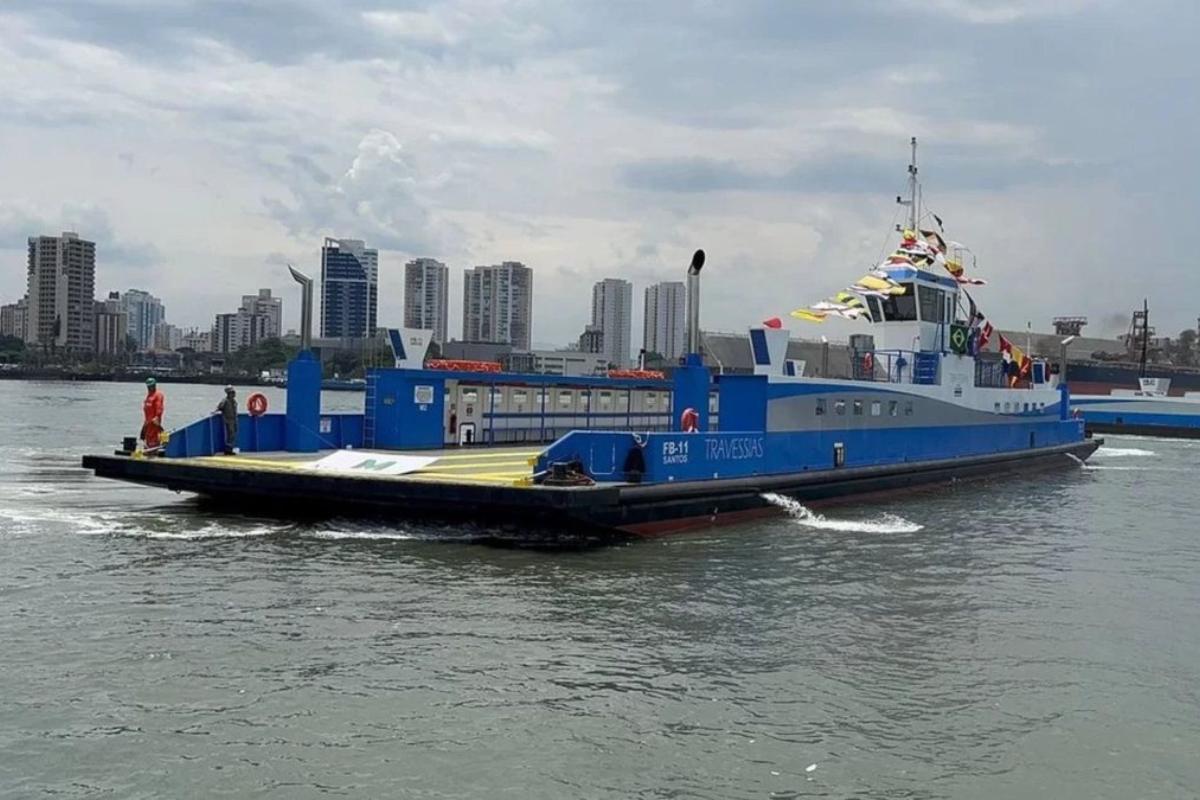 A modernização e ampliação do sistema de travessias na Baixada Santista e por São Paulo prevê investimentos de 2,5 bilhões e tornam o projeto um dos maiores programas de descarbonização do transporte aquaviário no Brasil