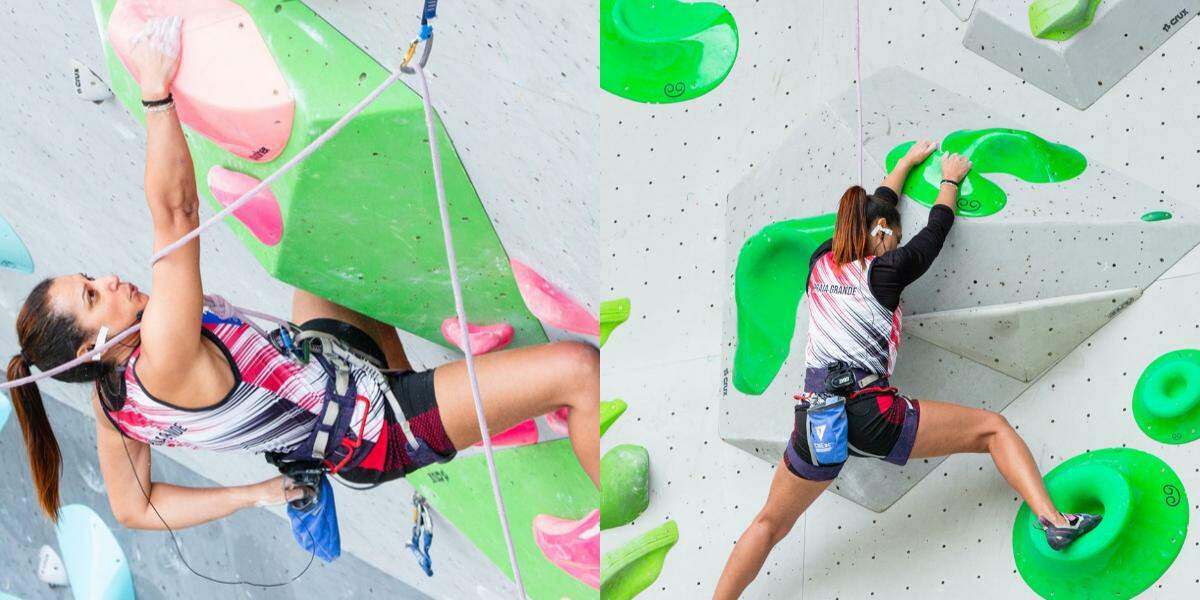 Lívea compete na classe B2, destinada a atletas com deficiência visual