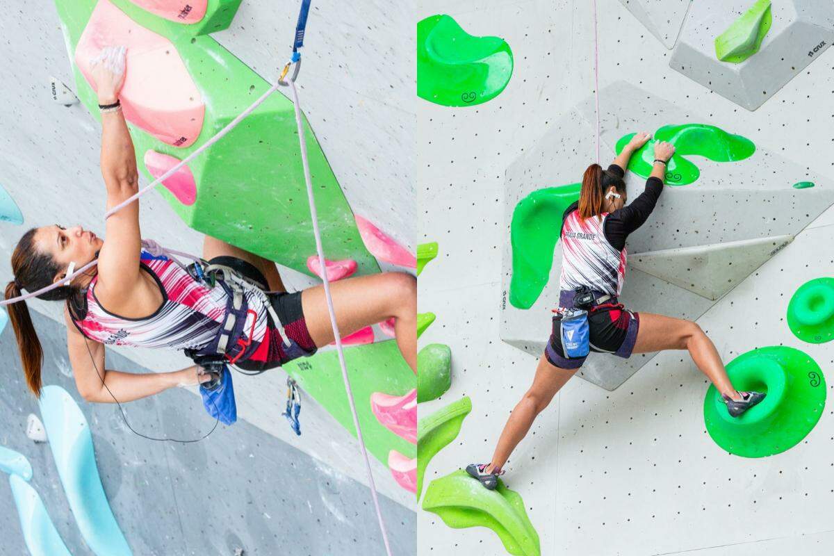 Lívea compete na classe B2, destinada a atletas com deficiência visual