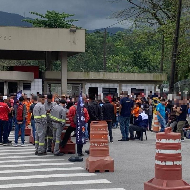 Negociações na refinaria da Petrobras em Cubatão não tiveram resultados positivos