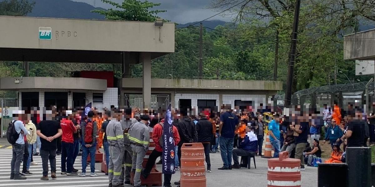 Negociações na refinaria da Petrobras em Cubatão não tiveram resultados positivos
