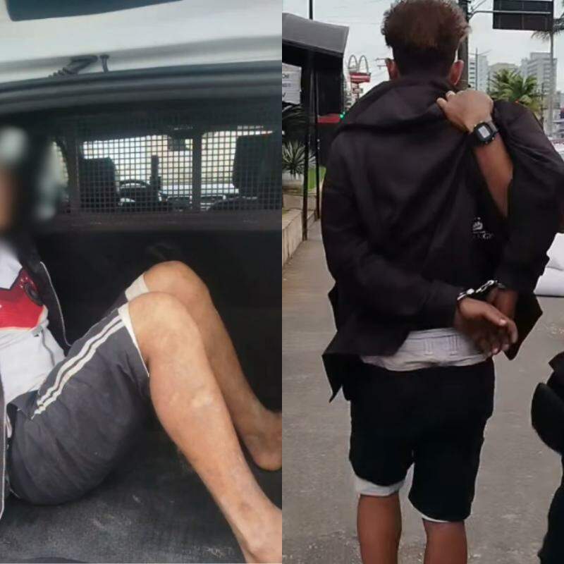 O homem foi capturado pela Romu