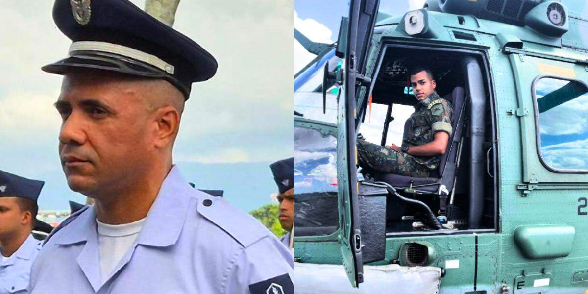 Com 26 anos de serviço na Aeronáutica, Ronivaldo ingressou aos 18; Aos 22, o santista Mateus já começou a trajetória na Força Aérea Brasileira (FAB)