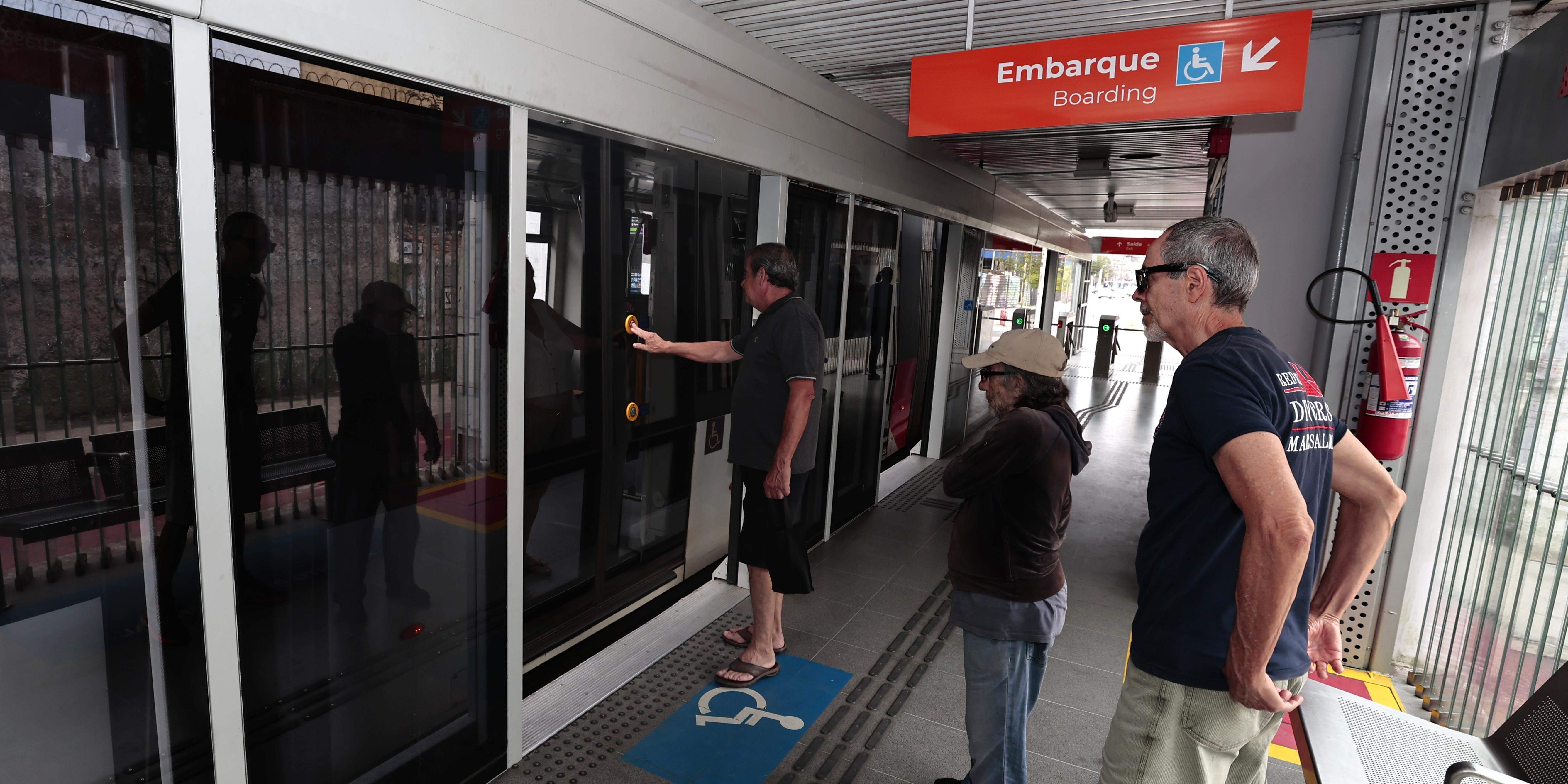 BR Mobilidade informa que os trabalhos nas 12 paradas entre as estações Conselheiro Nébias e Valongo terminarão até o final deste ano