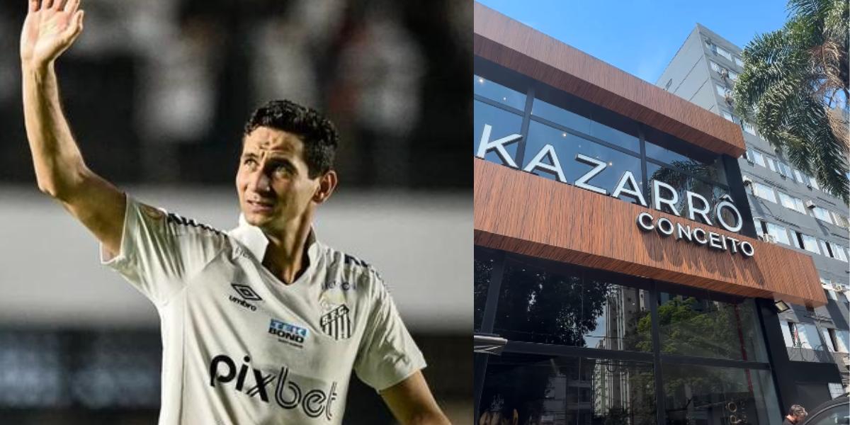 Na época em que vestia a camisa do Santos FC, Paulo Henrique Ganso foi à loja ainda como cliente