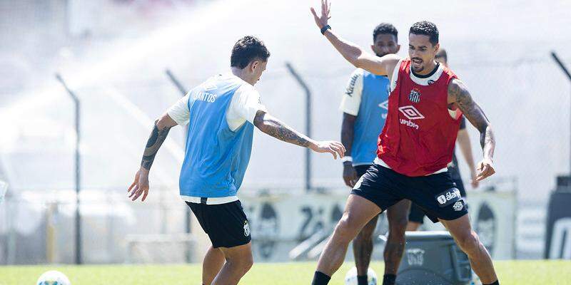 O Santos não divulgou a lesão de Lucas Veríssimo, que deve passar, no mínimo, por um mês de recuperação