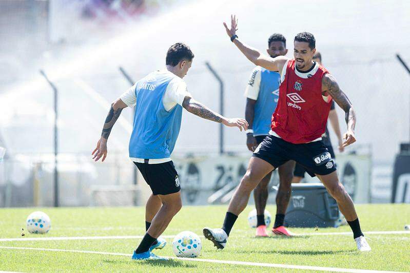 O Santos não divulgou a lesão de Lucas Veríssimo, que deve passar, no mínimo, por um mês de recuperação