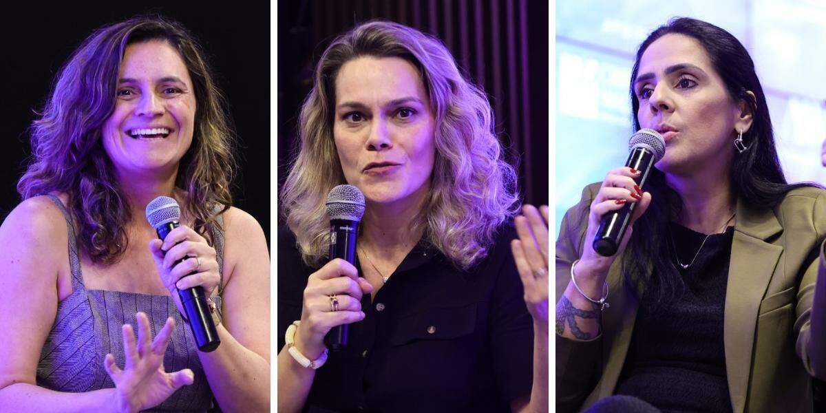 Patrícia Gravina explicou importância de comunicação com indígenas; Béatrice Dupuy disse que empresas devem parceiras da comunidade e Fernanda Machado diz que é preciso ouvir as necessidades da sociedade
