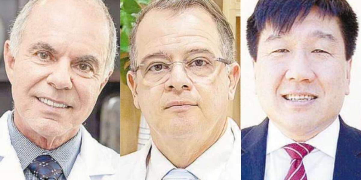José Bento Sousa (esq.), Fábio Atz Guino (centro) e Fábio Ota (dir.) estarão no fórum A Região em Pauta, em Santos