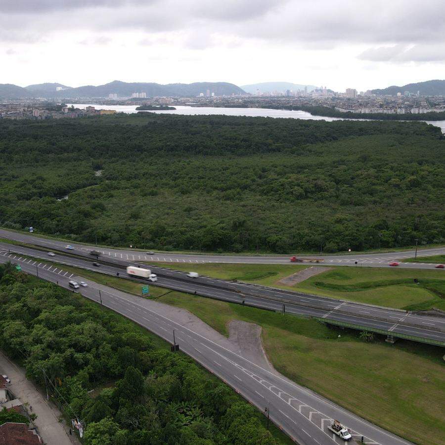 Condomínio logístico para caminhões ficará na Ilha do Tatu, próximo à Ilha Caraguatá, em Cubatão