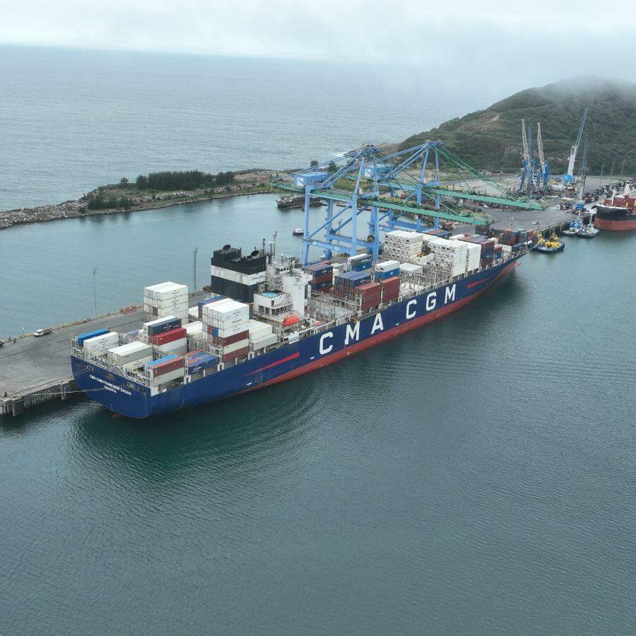 Tecon Imbituba movimentou 131.263 TEU de janeiro a setembro de 2026, informou a empresa, em nota
