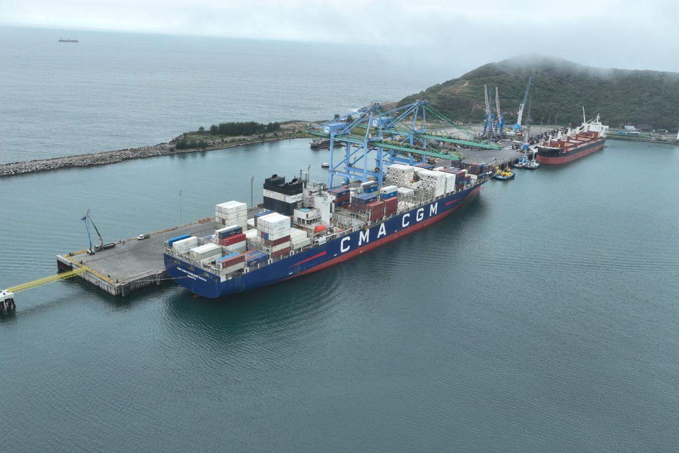 Tecon Imbituba movimentou 131.263 TEU de janeiro a setembro de 2026, informou a empresa, em nota