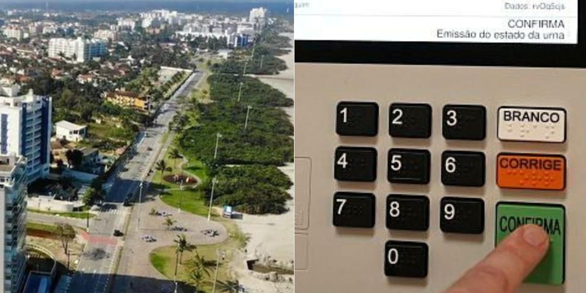 Eleitores de Bertioga voltaram às urnas neste domingo (25) para o segundo turno